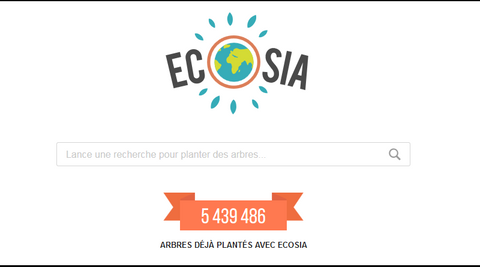 moteur de recherche Ecosia