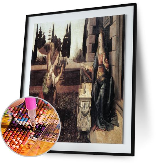 the annunciation da vinci