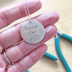 Handwriting Necklace