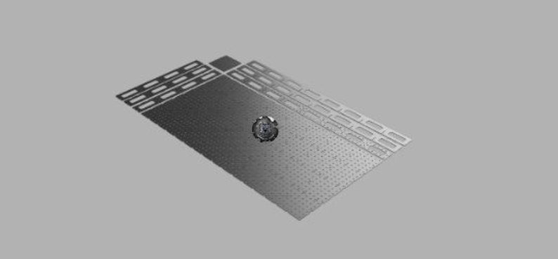 4 x 8 Bad Dog Fab Block Table Dxf and Svg Files
