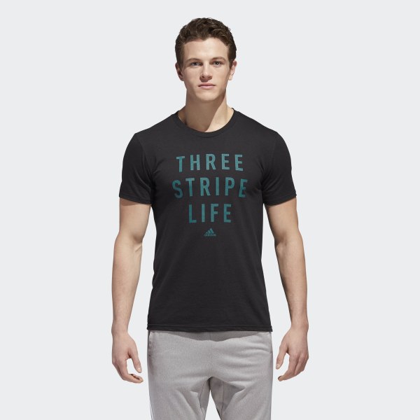 3 stripe life shirt
