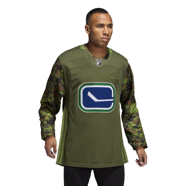 vancouver canucks camo jersey