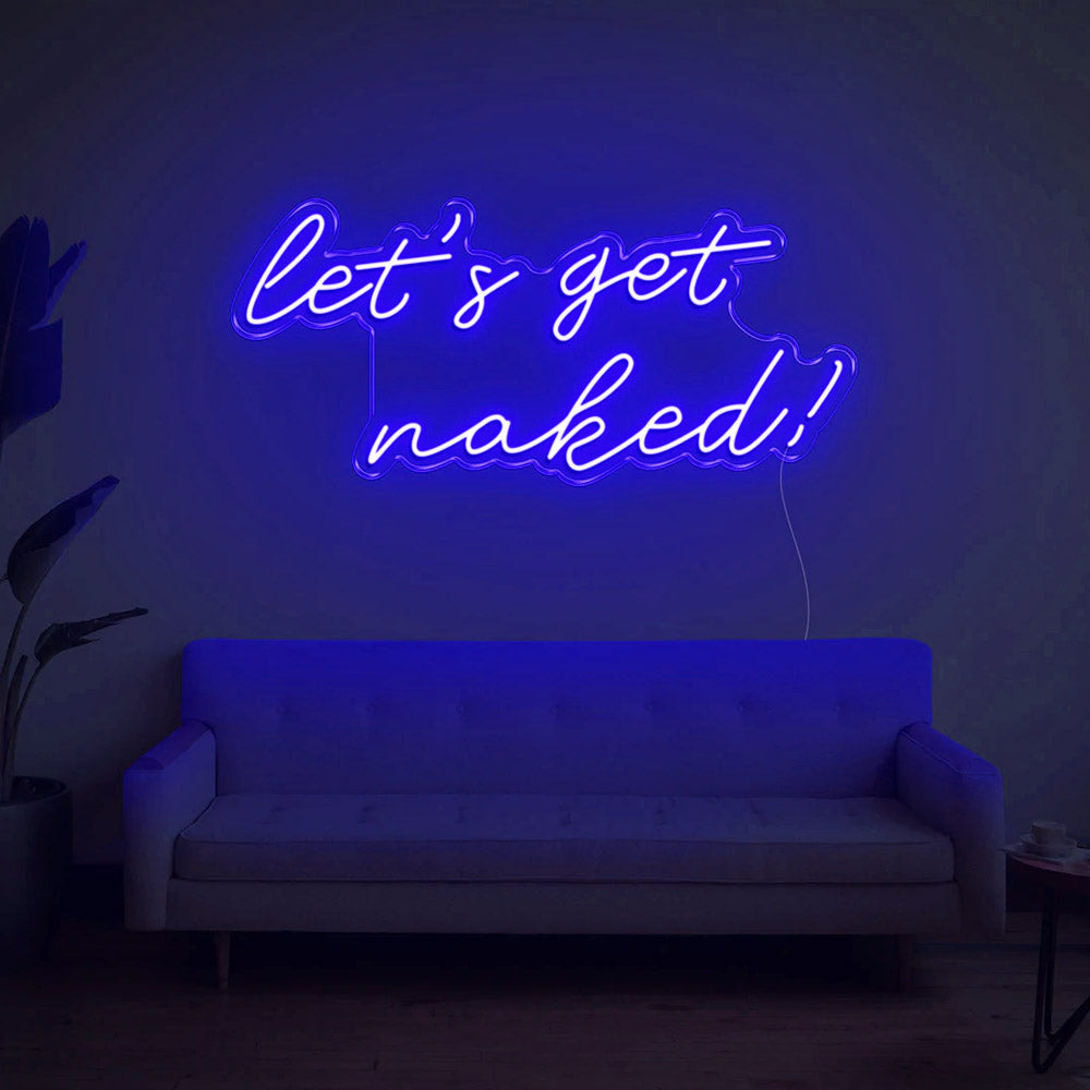 get naked neon light