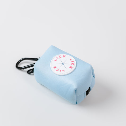 SKY BLUE - POOP BAG POUCH