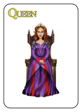 Game of Kingdoms Yellow Queen Card