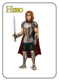 Game of Kingdoms Yellow Hero Card