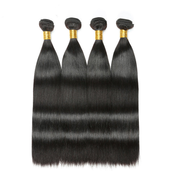 wholesale malaysian virgin human hair straight remy hair extensions