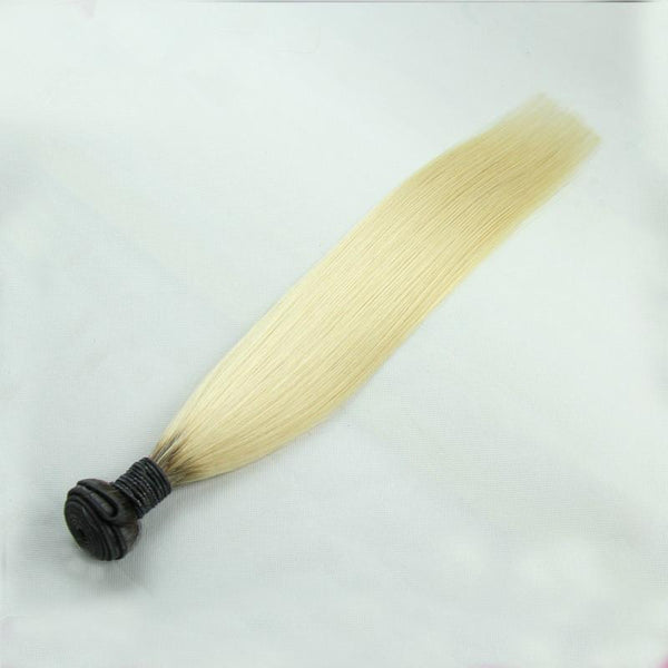 T1b/613 Brazilian Peruvian Malaysian Indian Straight Human Hair 3 Bundles