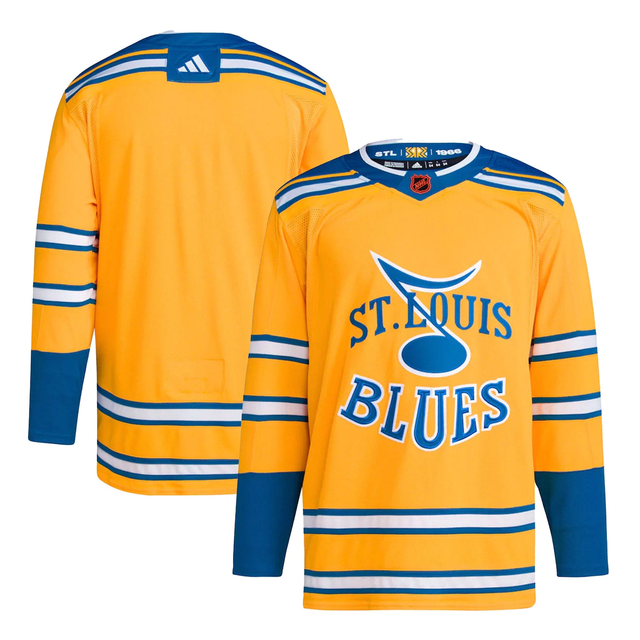 St. Louis Blues Adidas PrimeGreen Reverse Retro Senior Jersey