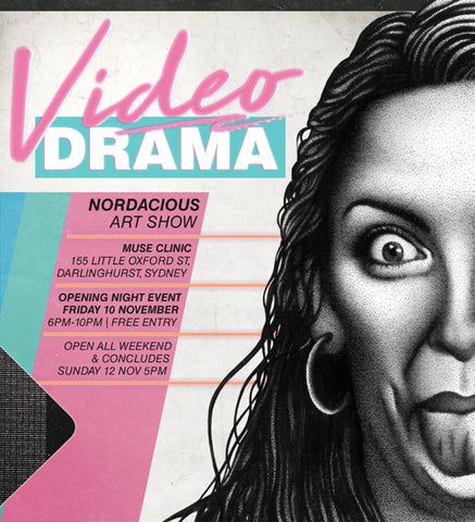 Video Drama Nordacious Art Show