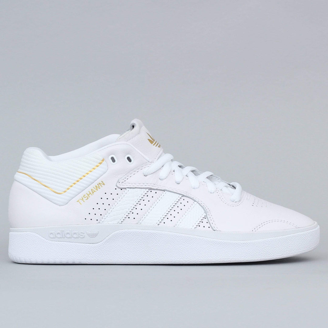 adidas tyshawn white gold