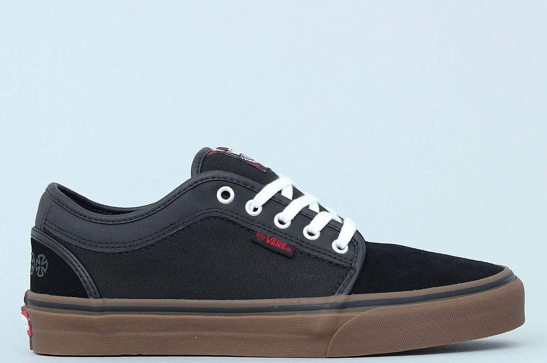 vans chukka low independent black