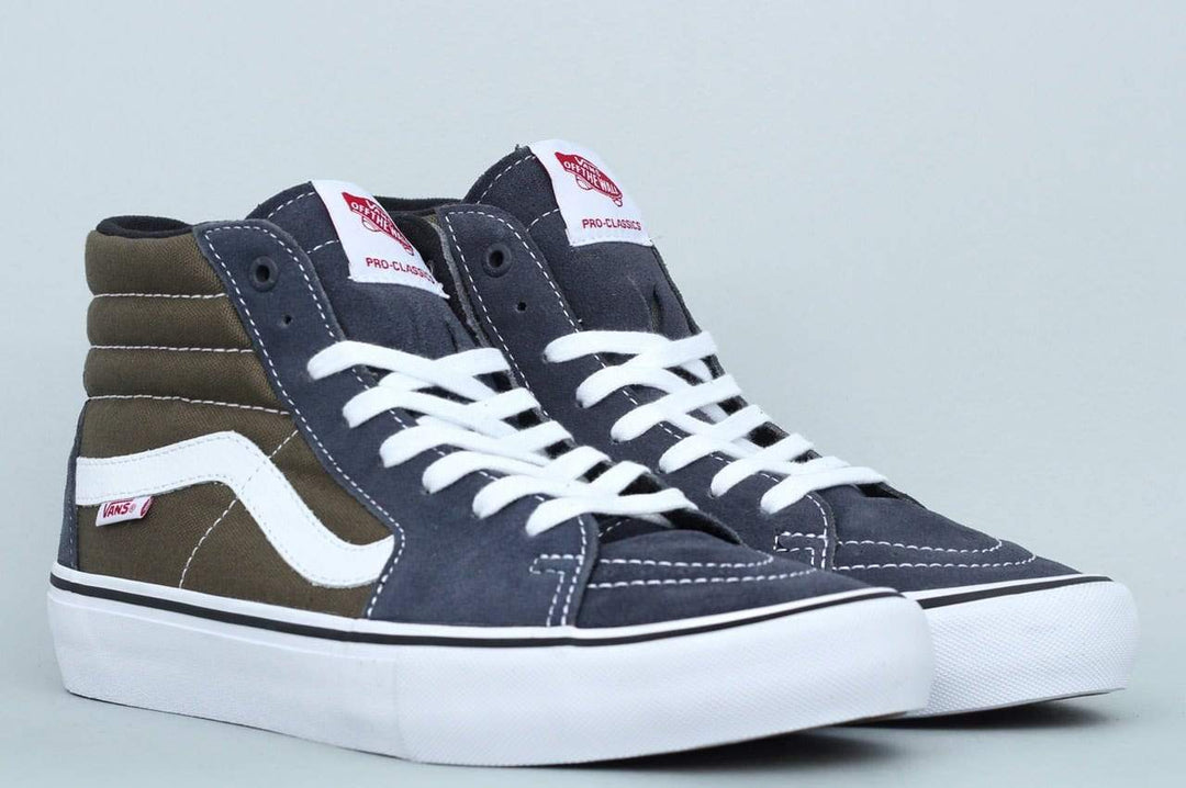 vans sk8 hi pro ebony olive