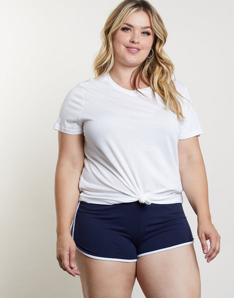 plus size running shorts