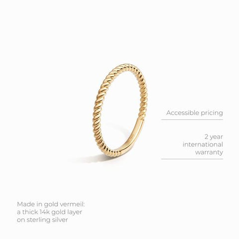 Lisa Gold Ring for Women