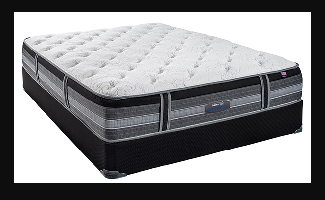 therapedic lydia luxury pillow top queen mattress