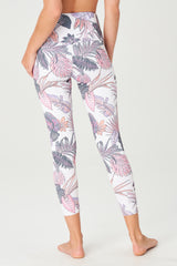 High Rise Midi Legging - Boho Botanical