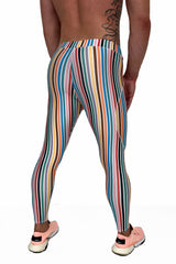 Men's Long Legging - Pride Stripe