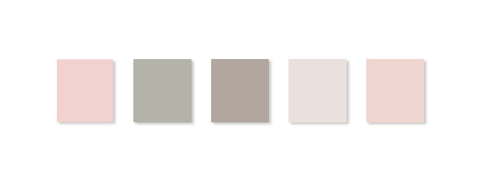 blush tones color palette