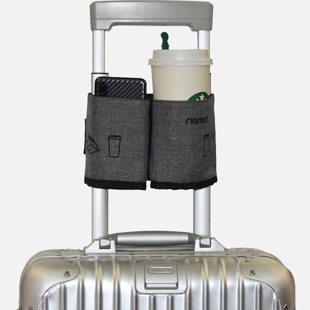 coffee cup holder for suitcase