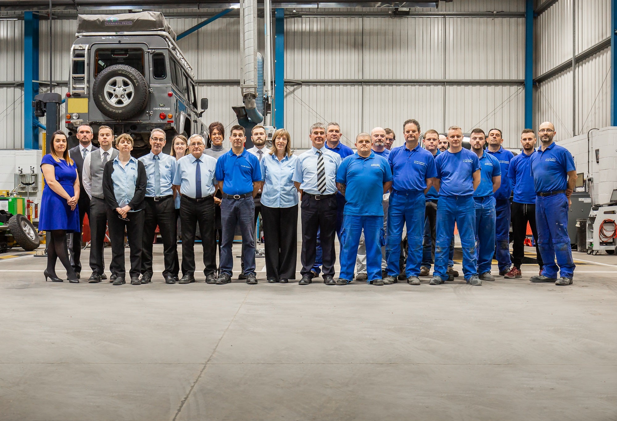 The Full Team at GB Flint Coachworks