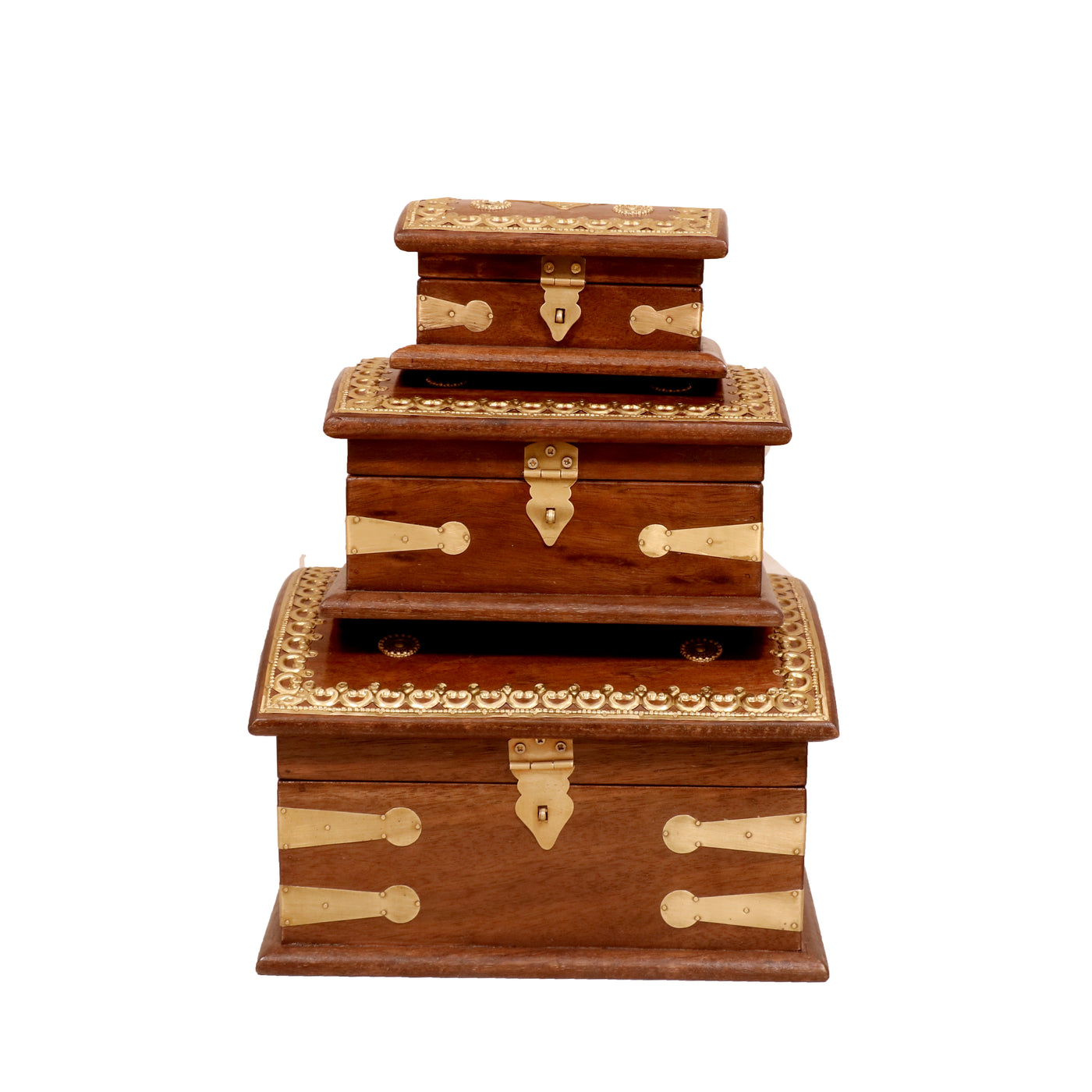 木制弯曲盒子-木制盒子