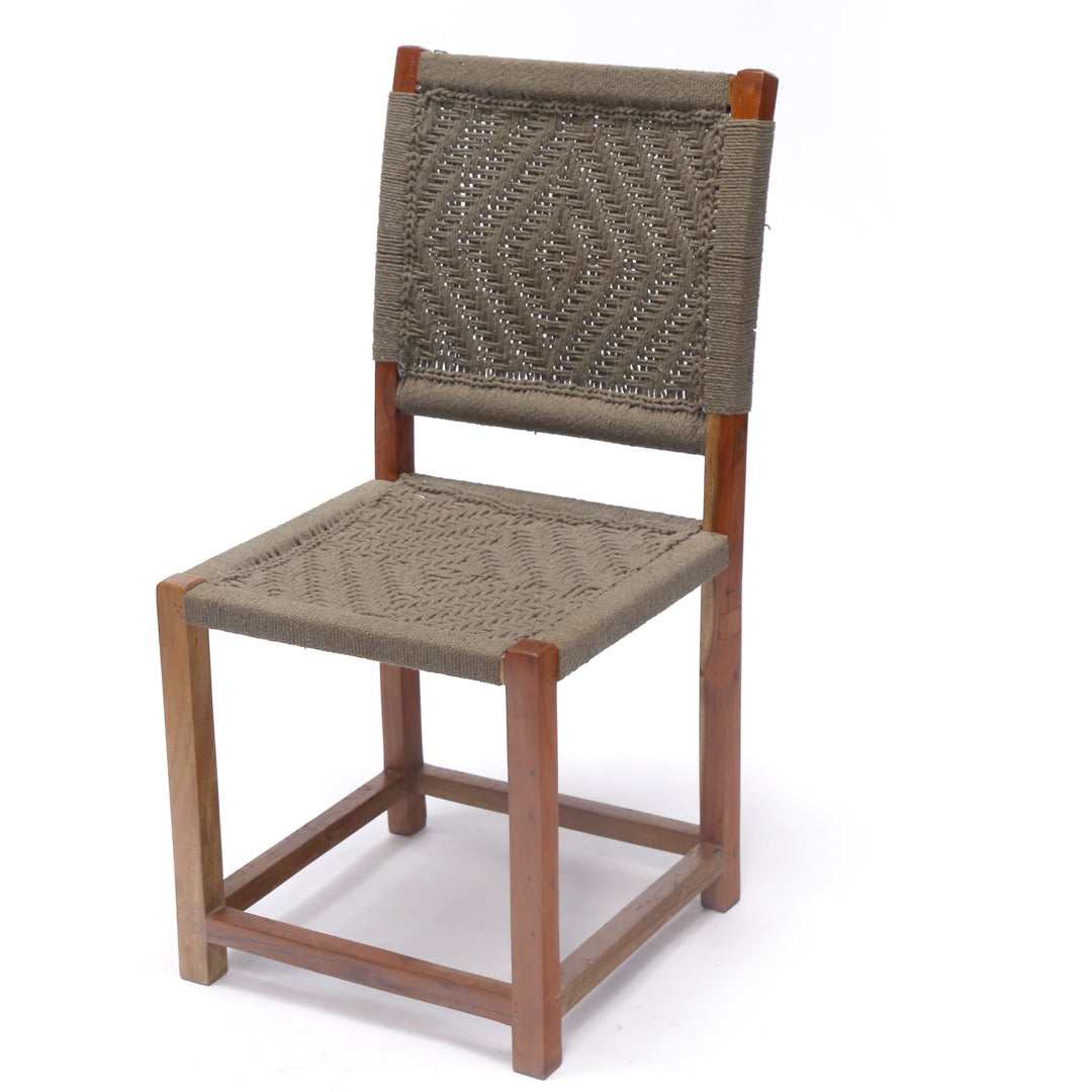 (一套2张)编织椅套装折叠椅