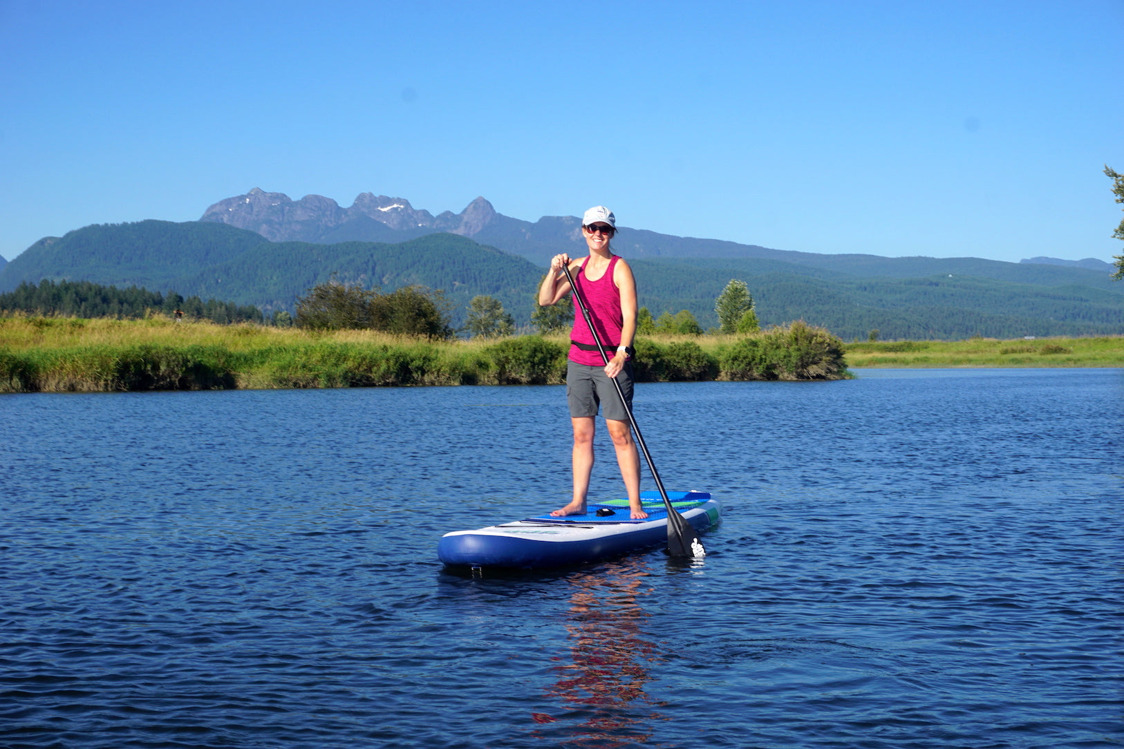 Hero SUP paddle boarding for wellness