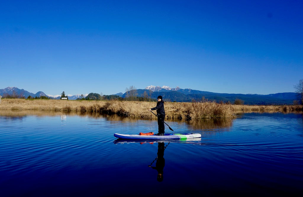 winter paddle boarding tips Hero SUP
