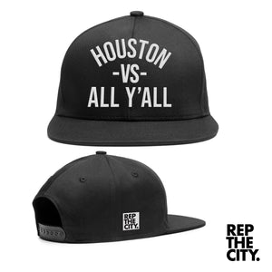 Houston vs All Y'all Hat Black