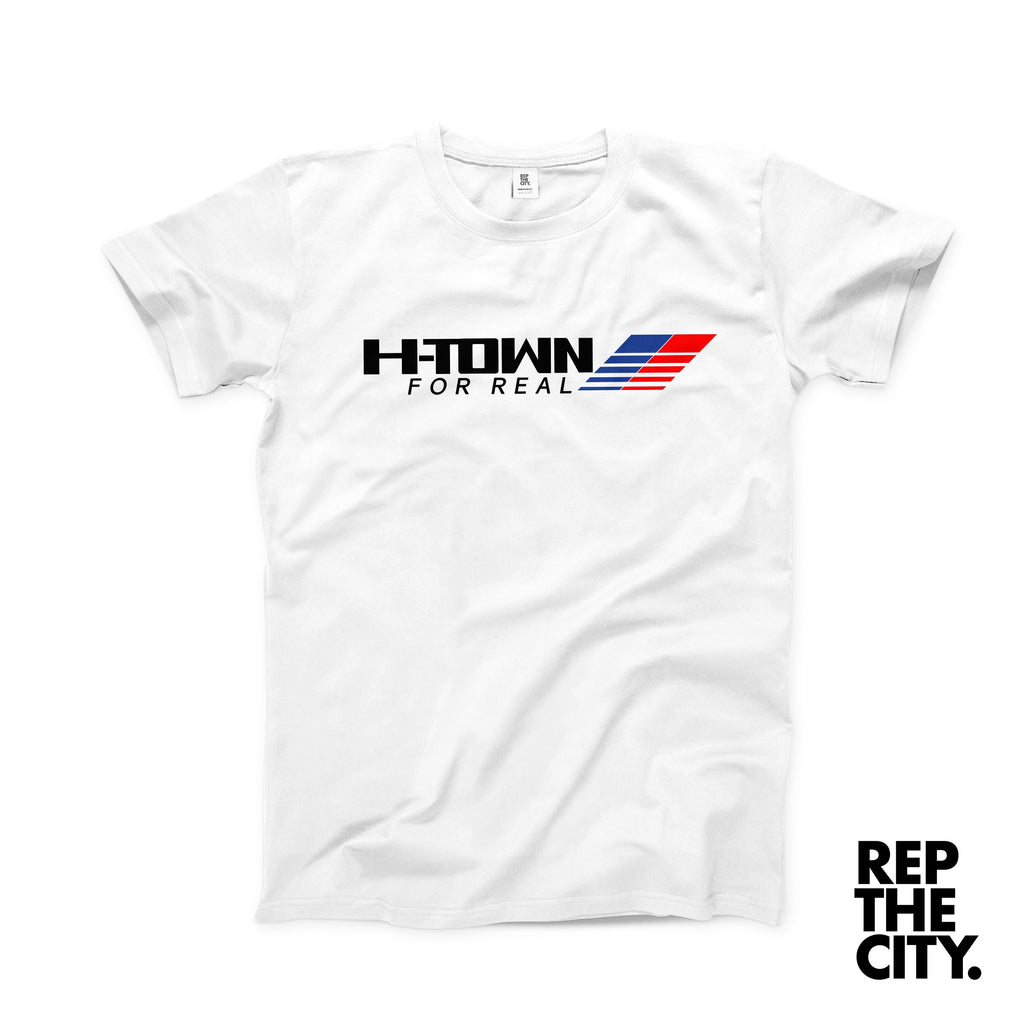 Youth H-Town For Real Tee White