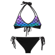 Load image into Gallery viewer, Cotton Candy Mermaid Reversible Bikini