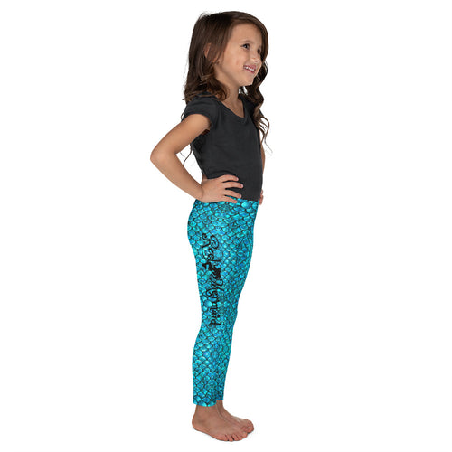 Teal Youth Mermaid Leggings