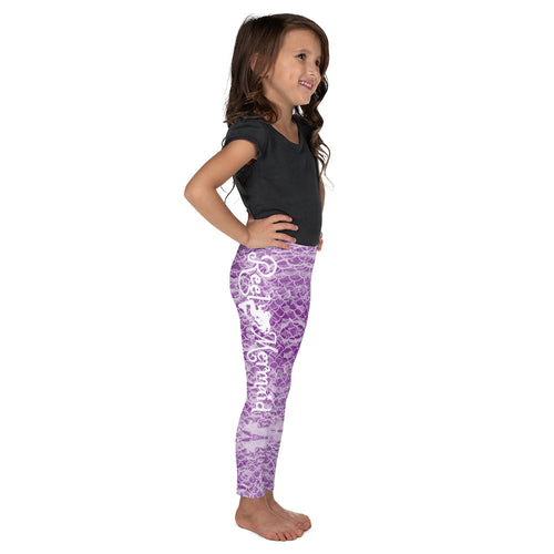 Mermaid Purple Kid's Leggings