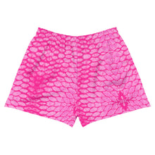 Load image into Gallery viewer, Pink Scale karate-club-feurs Women&#39;s Athletic Shorts