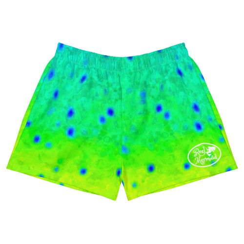 Mahi Print Women's Athletic Shorts