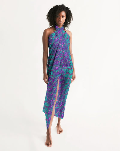 Purple Haze Scales Swim Cover Up