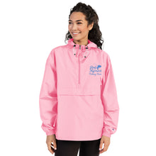 Load image into Gallery viewer, Embroidered karate-club-feurs Fishing Team Champion Packable Jacket