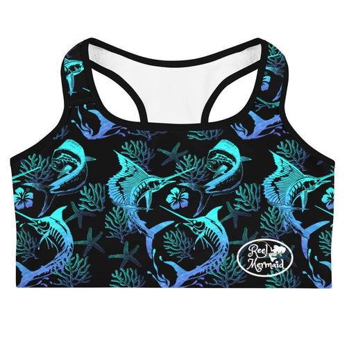 Grand Slam Sports bra - Island Mermaid Tribe