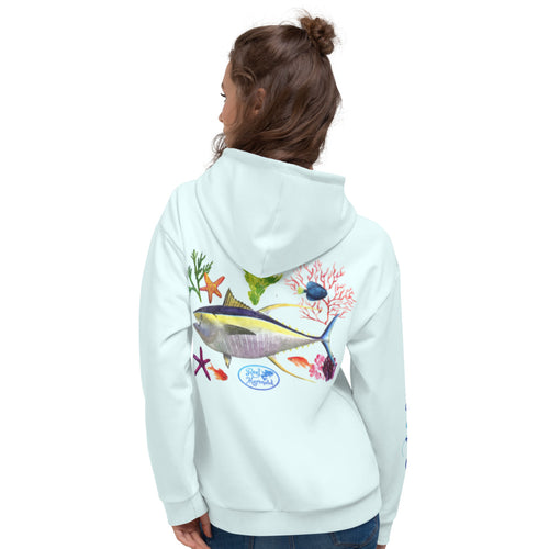 Yellowfin Tuna Reef Unisex Hoodie