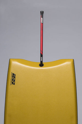 stringers are often in the center of the board, but this varies depending on the type of bodyboard