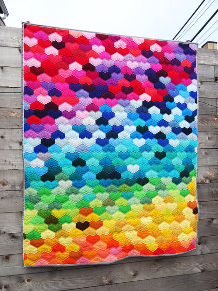 Quilt on fence