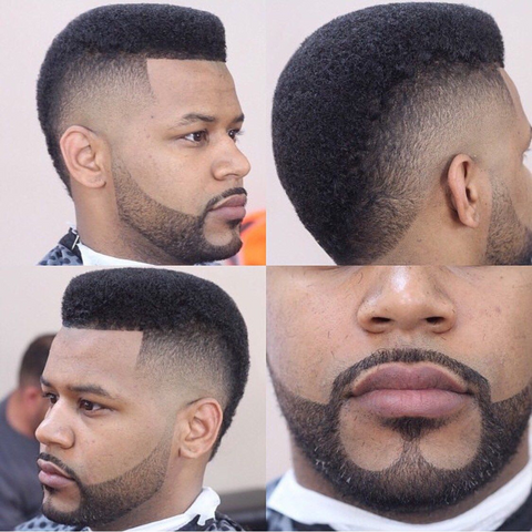 anchor beard style for black men