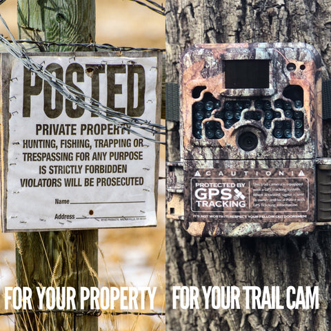 How to stop trail camera theft