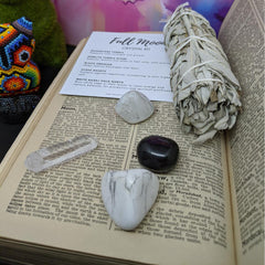 full moon kit with white sage