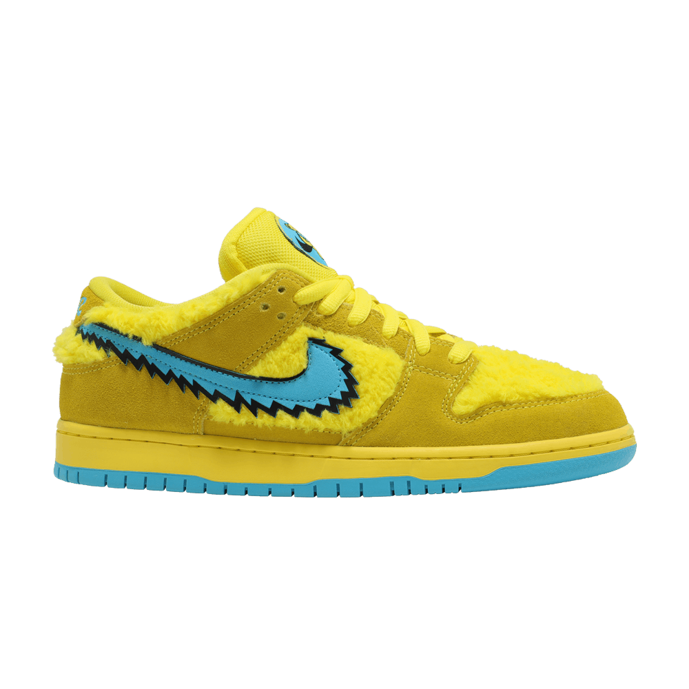 Nike SB Dunk Low Grateful Dead Bears Opti Yellow