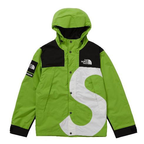 Supreme The North Face S Logo mountain jacket lime TNF