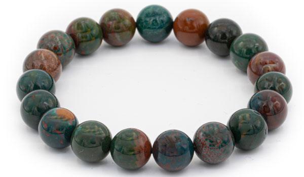 blood stone bracelet