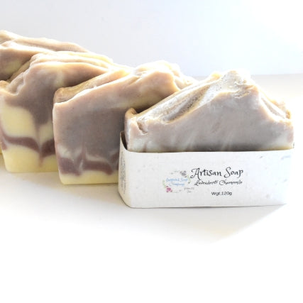 Lavender and chamomile natural soap nz
