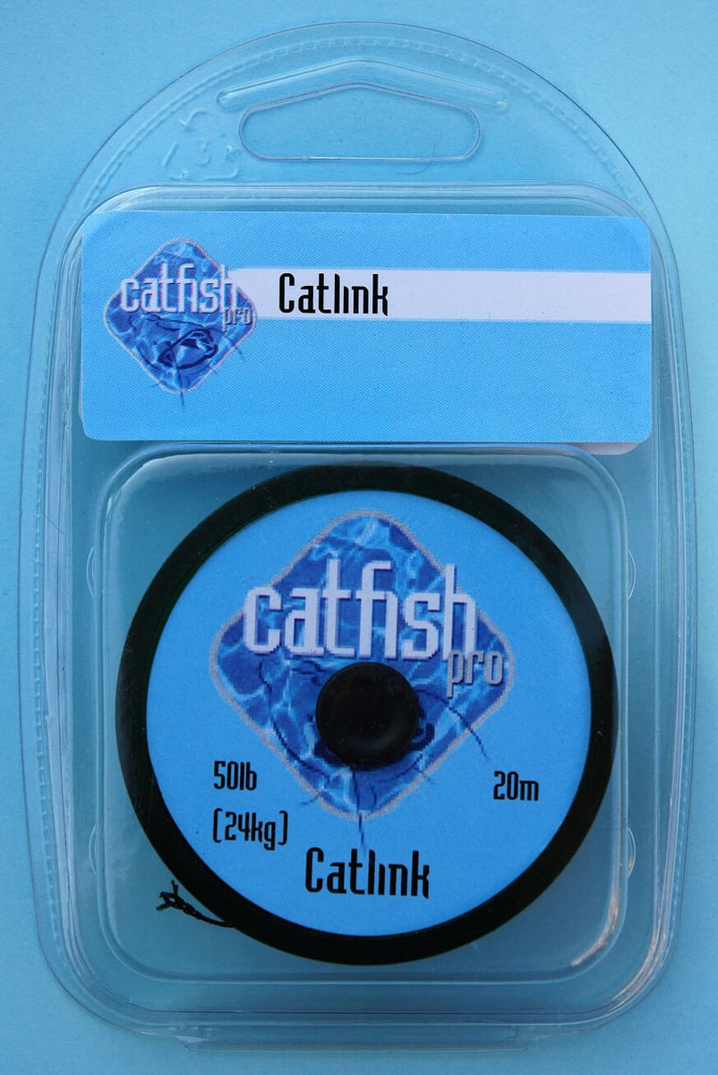 Catfish Pro Catlink Kevlar 40lb hooklink material 15m 